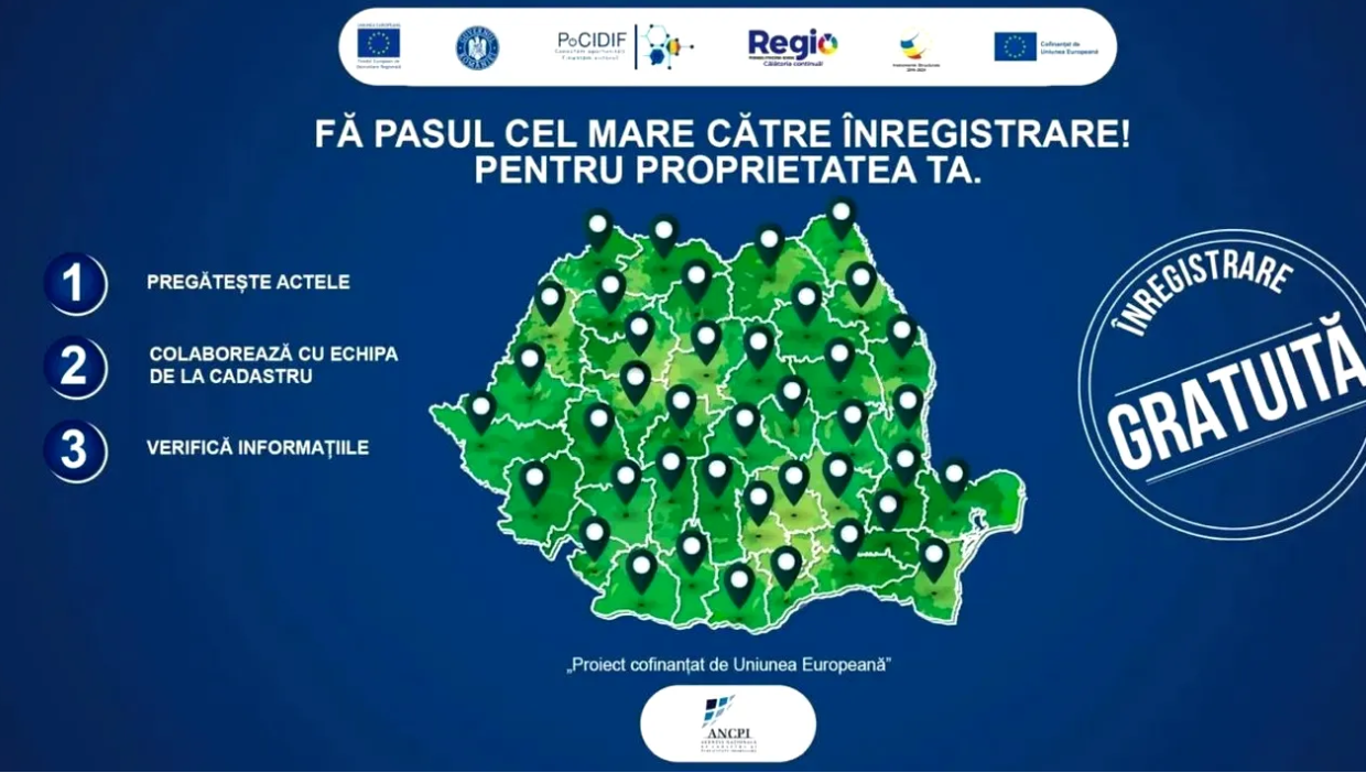 Cadastru gratuit. Erorile din documentele tehnice ale cadastrului pot fi corectate și după perioada de afișare