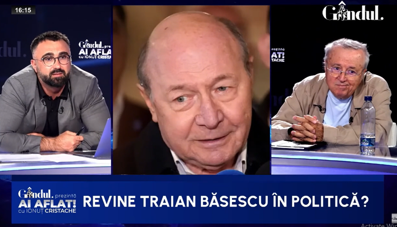 De ce renaște Traian Băsescu. Cristoiu: El spune ce crede poporul român/Trăim într-o ipocrizie generală