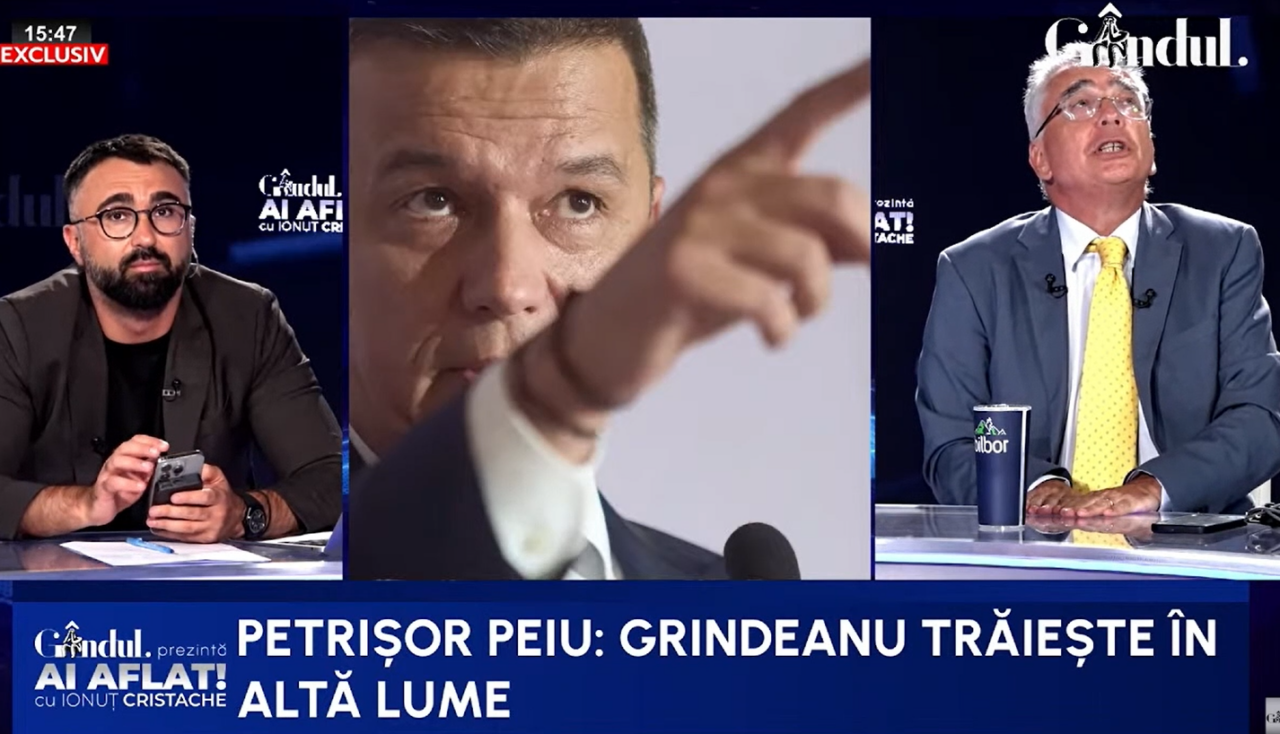 Petrișor Peiu îl avertizează pe Sorin Grindeanu: Trăiește în altă lume/Ar trebui să fie mai atent la declarații