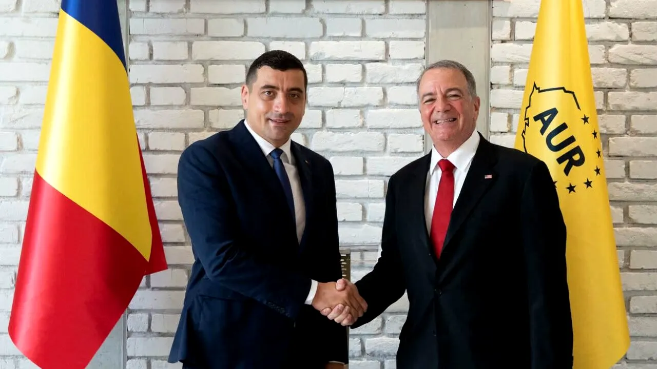 Ce a discutat George Simion cu ambasadorul SUA la București, Darryl Nirenberg