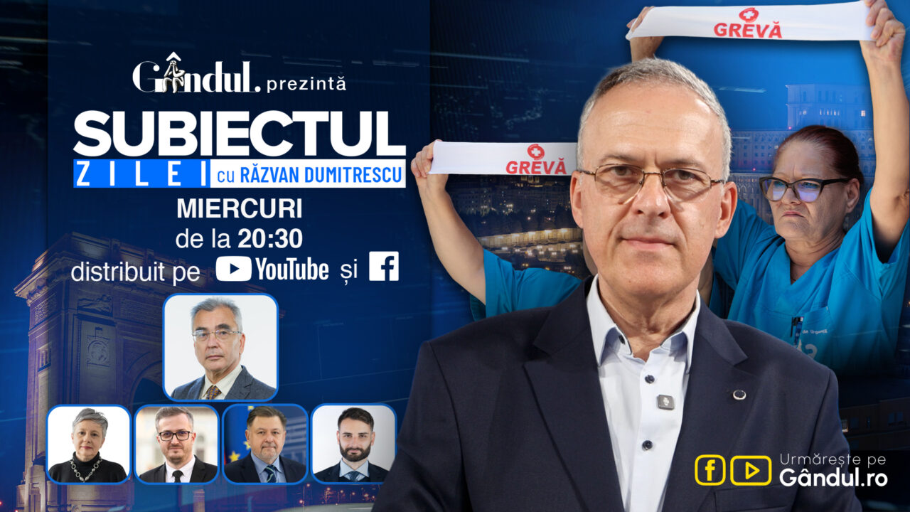 „Subiectul Zilei”cu Răzvan Dumitrescu începe miercuri, 29 iulie, de la ora 20:30, live pe Gândul. Senatorul AUR Petrișor Peiu, dezvăluiri din culisele crizei politice