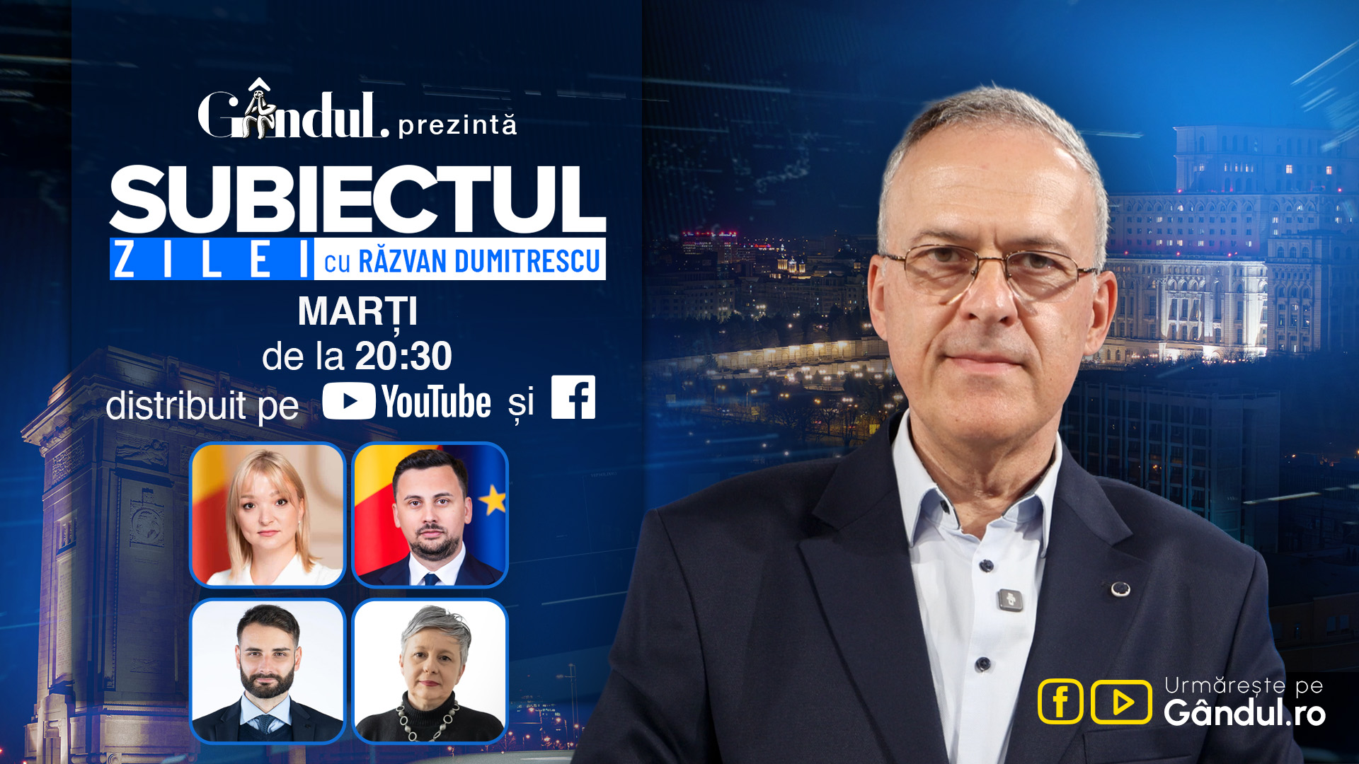 Emisiunea „Subiectul Zilei” cu Răzvan Dumitrescu: Agendă Politică și Securitate