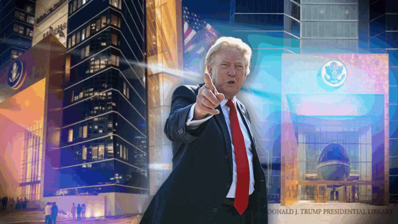 Donald Trump vrea să transforme avionul Boeing 747 primit în dar de la Qatar în elementul central al bibliotecii sale prezidențiale