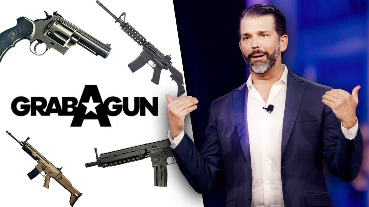 Don Trump Jr. și „Amazonul armelor” pregătiți de un câștig uriaș după o propunere legislativă care va permite livrarea armelor la domiciliu