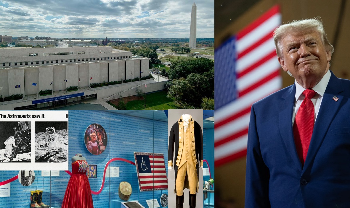 Trump a ordonat instalarea de panouri în fața muzeului Smithsonian care avertizează publicul asupra „informațiilor eronate”