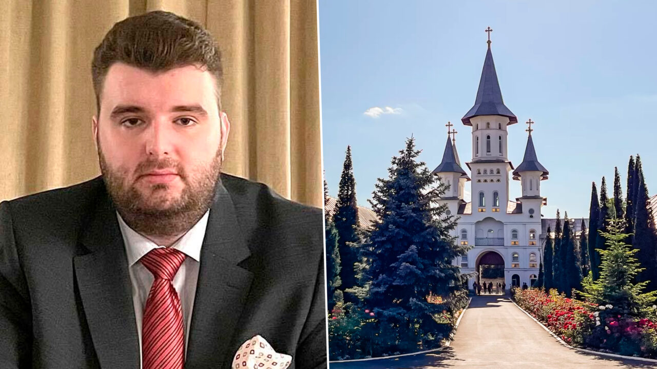 Victoraș Micula, condamnat la muncă în folosul comunității, prestează la Mănăstirea Sfintei Cruci din Oradea. Ce revelații a avut și ce face acolo