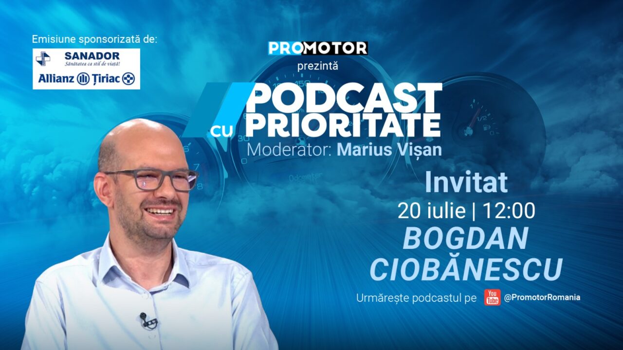 „Podcast cu Prioritate” #107: Mașina ta are RCA și CASCO. Dar cine îl protejează pe șofer după un accident? Răspunsurile vin de la Bogdan Ciobănescu