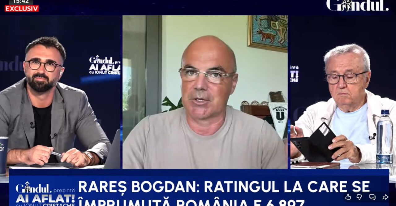 Rareș Bogdan: Cel mai firesc ar fi să plece Bolojan. S-a închis în Guvern. Suntem captivi capriciilor unui om