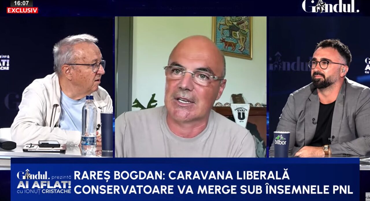 Rareș Bogdan, detalii în premieră despre „platforma conservatoare” din interiorul PNL. Europarlamentarul anunță o serie de dezbateri liberale la nivel național, la care va fi speaker, similare dialogurilor lui Charlie Kirk. Care este calendarul „caravanei liberale”