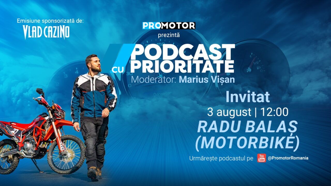Radu Balaș de la MotorBike vorbește în episodul #109 al podcastului ProMotor