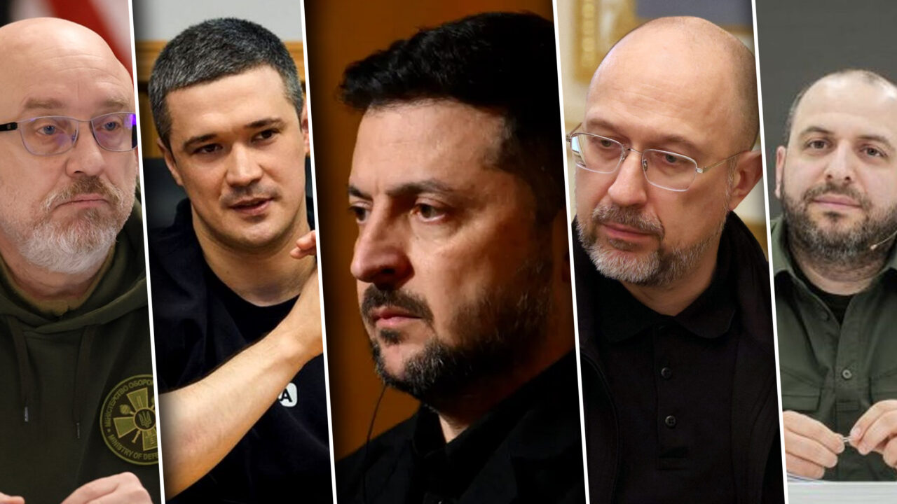 Patru miniștri ai Apărării în patru ani de război. Cum a transformat Zelenski fotoliul de la Ministerul Apărării într-un instrument de supraviețuire