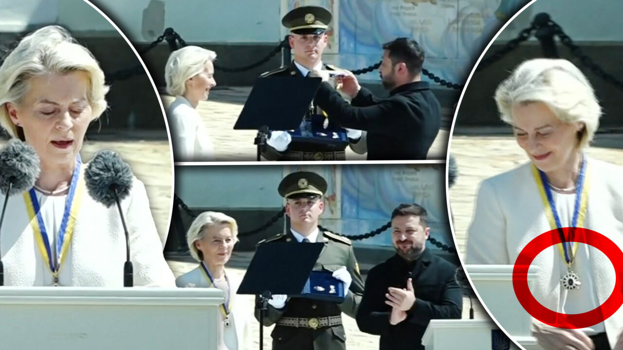 Zelenski îi acordă Ursulei von der Leyen primul „Ordin al Europei”, înființat cu o zi înaintea vizitei președintei Comisiei Europene la Kiev