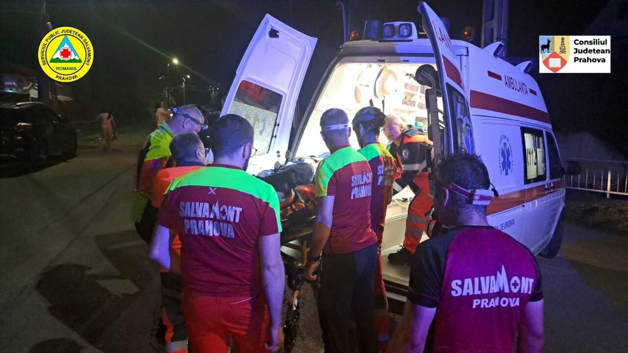 Alpinist găsit grav rănit după o cădere pe un traseu din Poiana Țapului. Salvamont Prahova: Muntele nu iartă greșelile