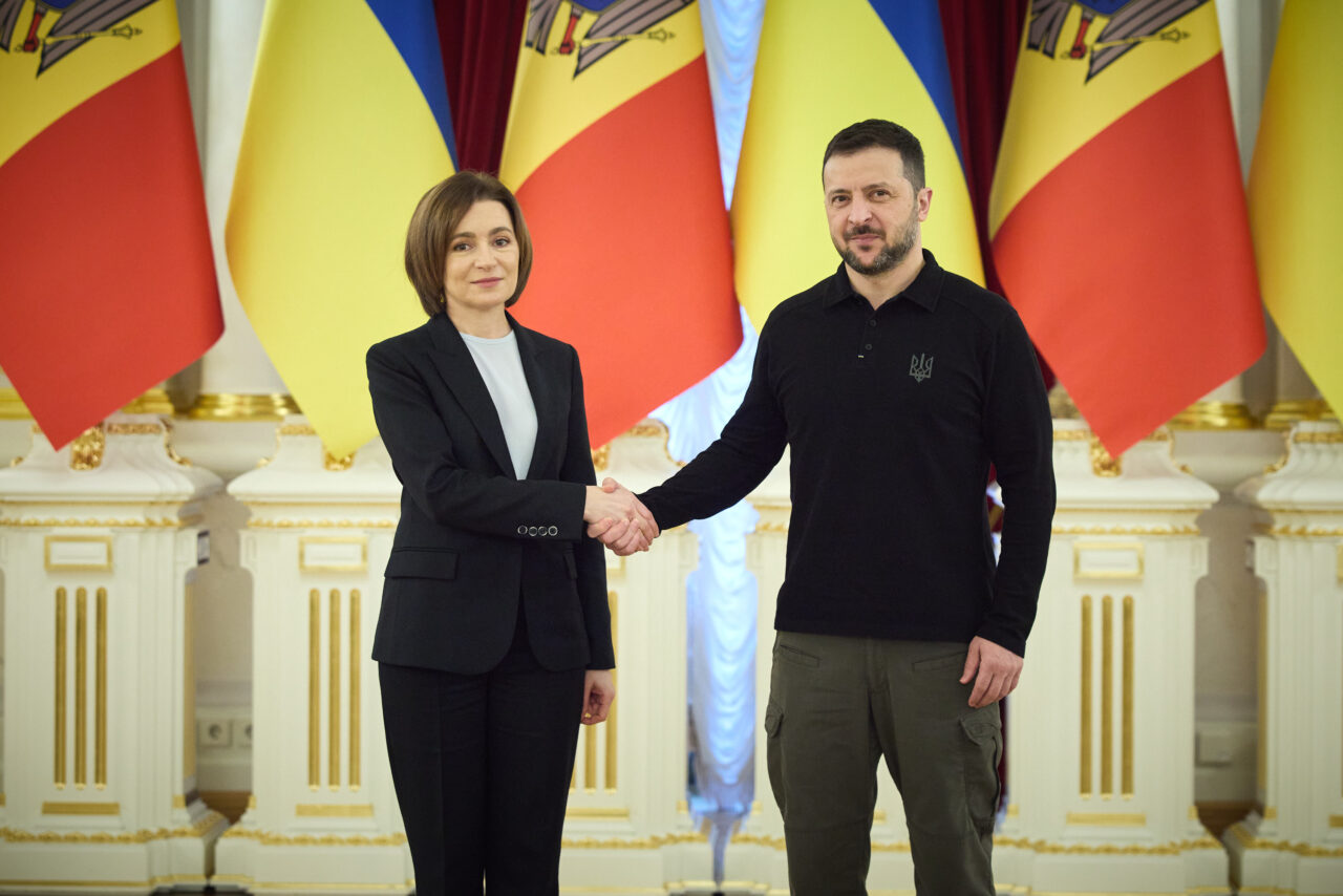 Maia Sandu a mers la Kiev pentru a marca Ziua Independenţei Ucrainei. Volodimir Zelenski, decorat cu cea mai înaltă distincție a Republicii Moldova