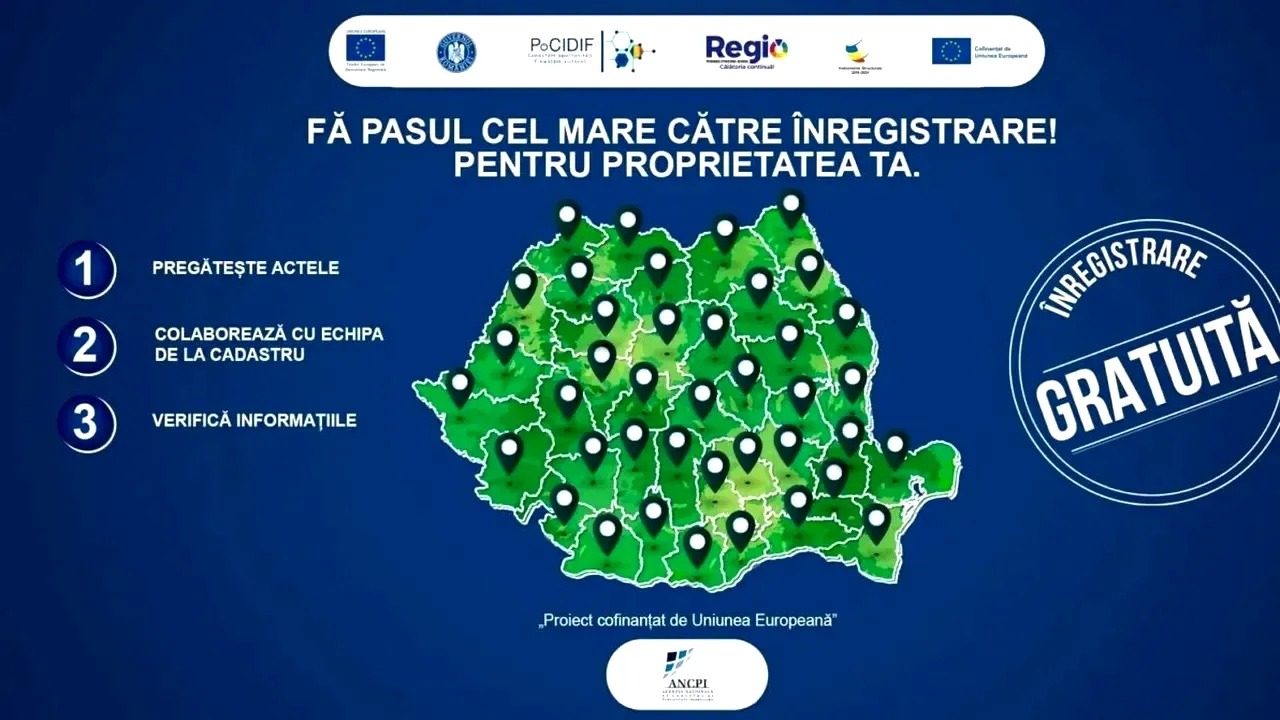 Vecinii pot contesta limitele proprietății în cadrul lucrărilor de cadastru.