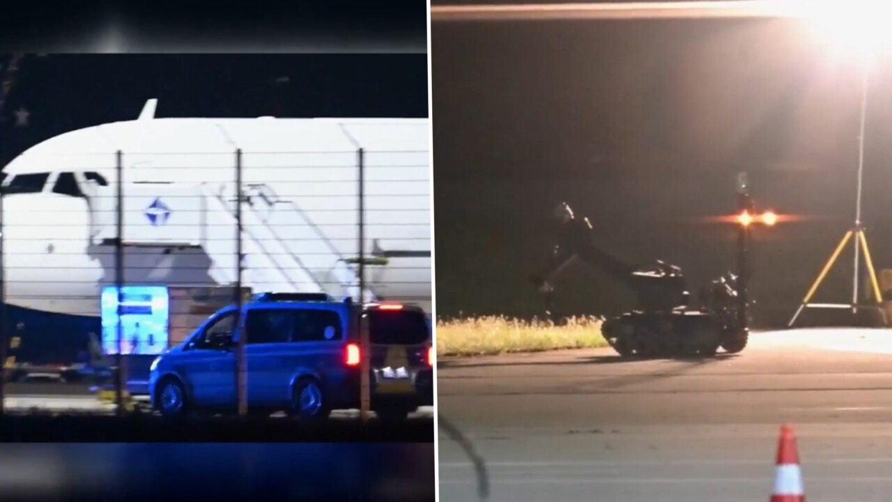 Dublu-incident pe aeroportul Leipzig/Halle din Germania: O dronă-bombă a fost găsită lângă un avion ucrainean Antonov, iar o a doua a lovit în aer un cargobot DHL. Ce au descoperit anchetatorii