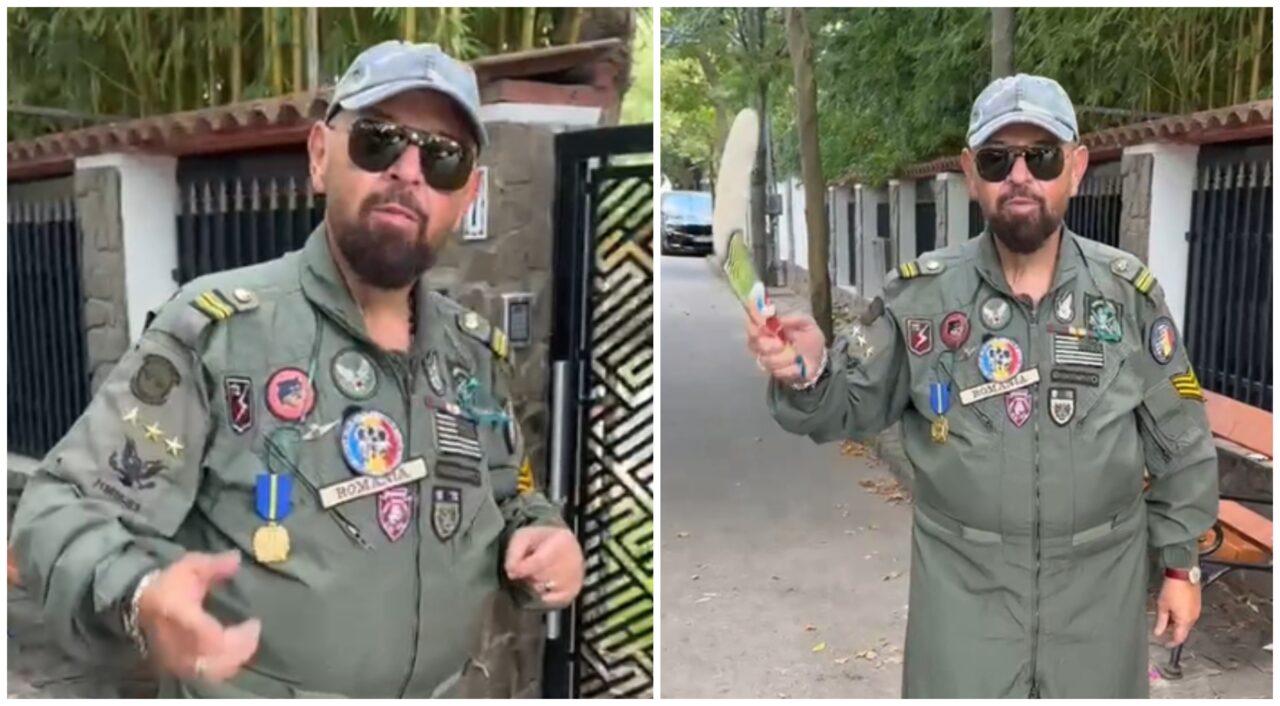 Piedone, costumat în uniformă militară, anunță că este pregătit să lupte cu cei care l-au „supărat”: „S-a întors boomerangul”