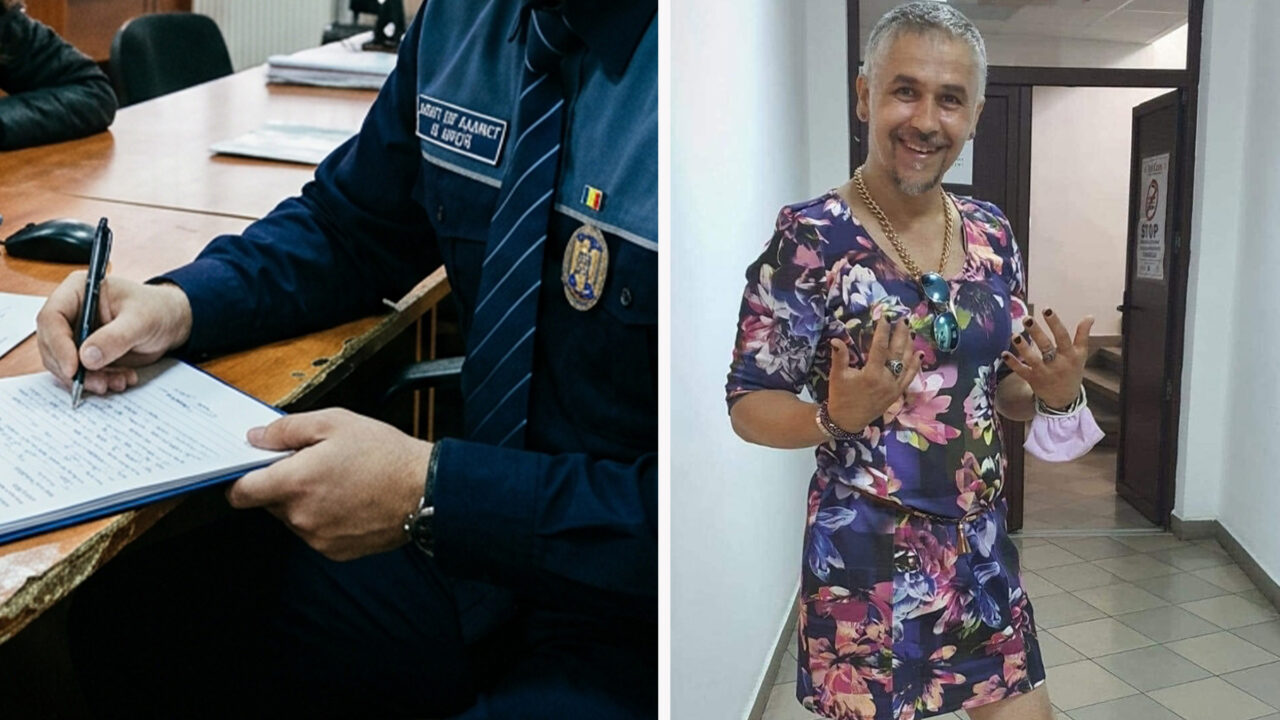 Polițistul local travestit de la Primăria Generală și-a reclamat colegii la Secția 17. Ce pățește, la muncă, agentul care se îmbracă în femeie