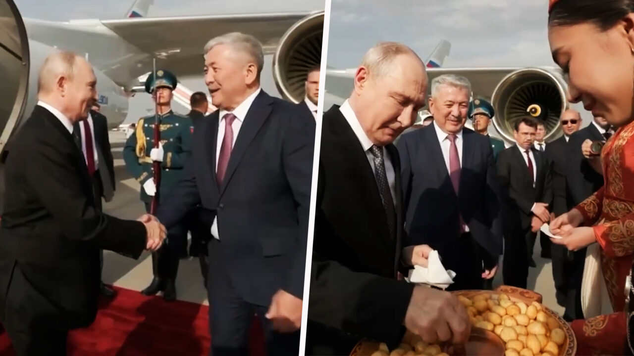 Vladimir Putin a sosit în Kârgâzstan pentru summit-ul OCS. Cum a fost primit și cu cine are prima întâlnire bilaterală oficială