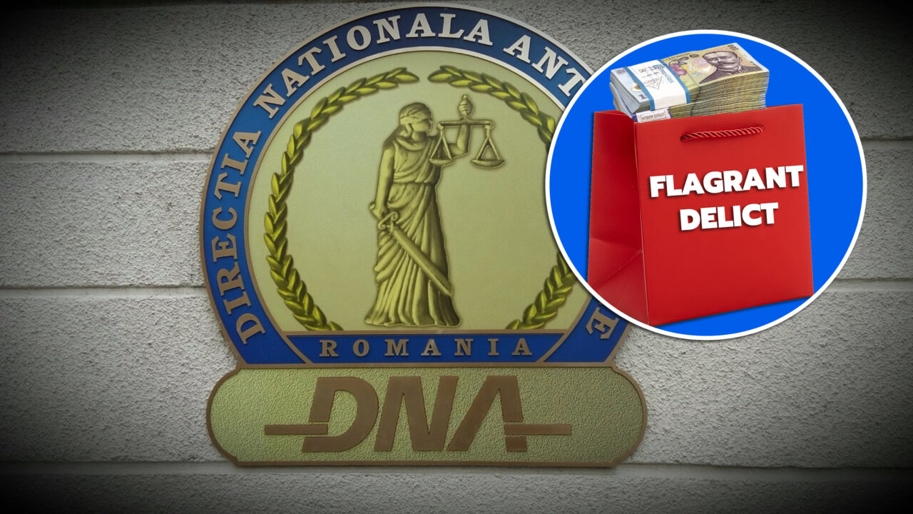 SURSE | Recidivistul săltat de DNA a evoluat în conspirarea faptelor. Punga „roșie” cu bani, luată cu servețele pentru evitarea amprentelor