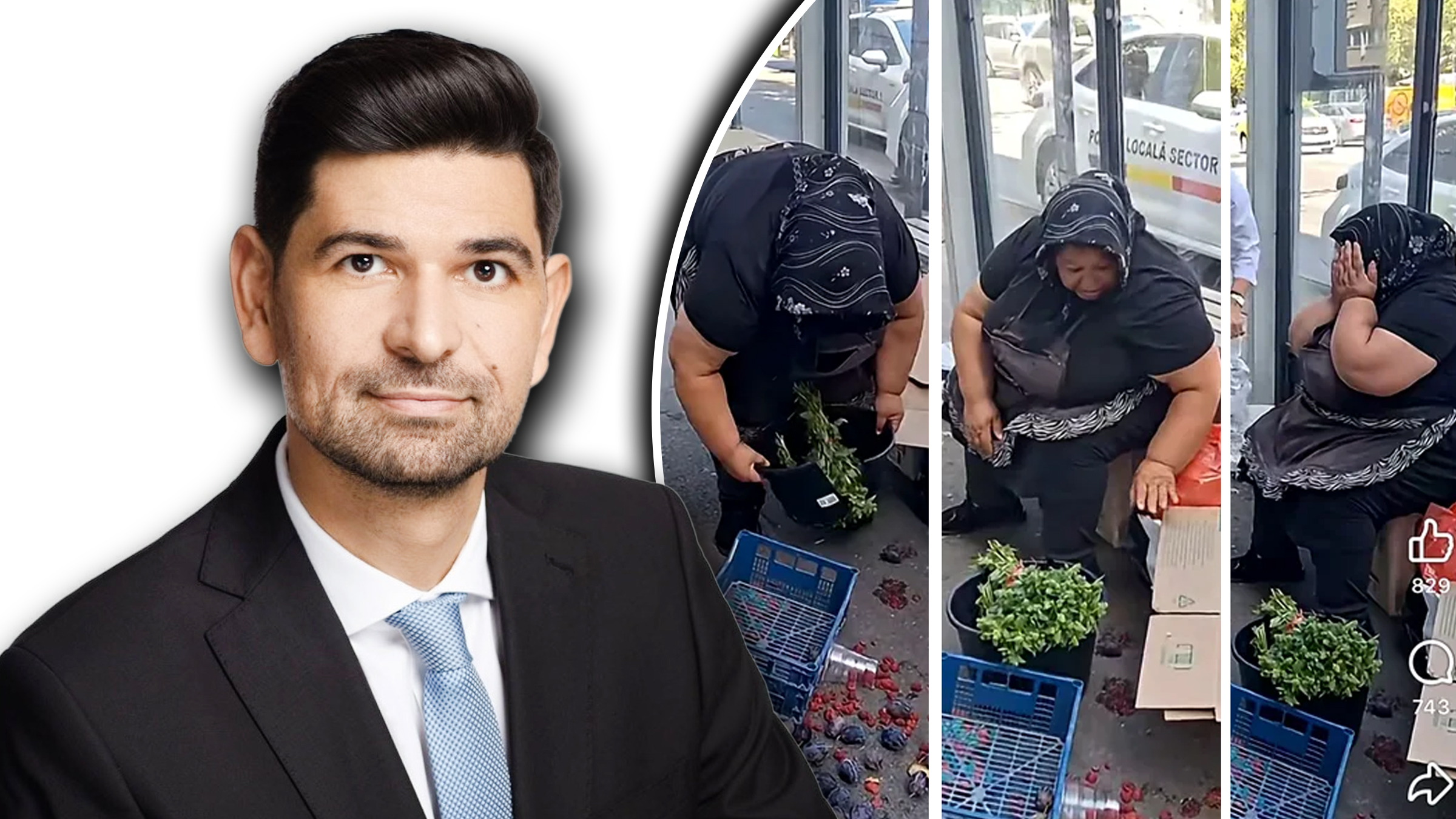 După ce Gândul a popularizat cazul bătrânei umilite de polițiști – imagini care au scandalizat pe toată lumea – primarul Sectorului 1, George Tuță, reacționează și anunță cercetarea disciplinară a polițistului. Ce riscă el