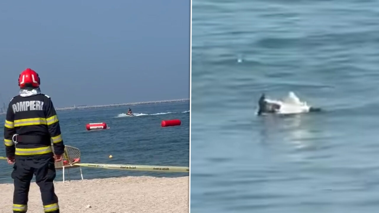 Alertă în Mamaia. O dronă a fost găsită în mare, în dreptul plajei Loft. Autoritățile au securizat zona