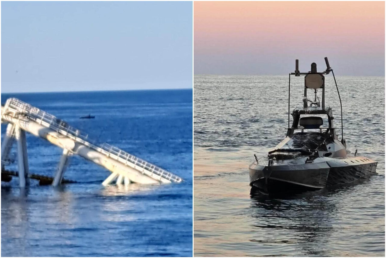 Dronă marină, încărcată cu explozibil, distrusă de un avion F-16 în zona platformei Neptun Deep din Marea Neagră. Anunțul lui Miruță