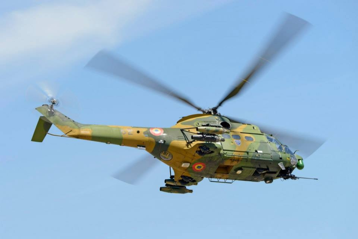 RO-Alert în Tulcea, pentru a doua oară într-o zi, după detectarea unei ținte aeriene lângă România. MApN a ridicat un elicopter IAR-330 PUMA