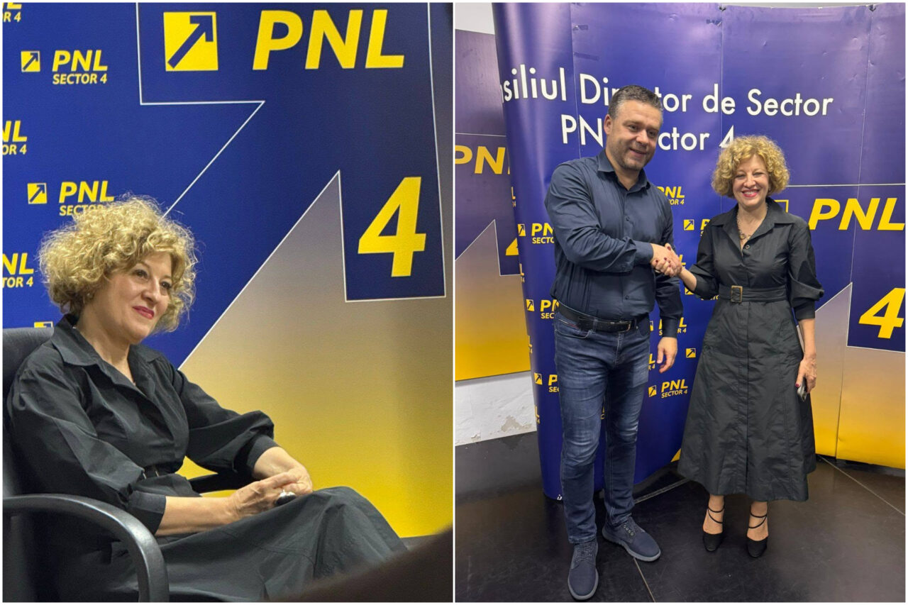 Oana Gheorghiu și-a intrat în rol de șefă PNL. A avut prima ședință cu liberalii din Sectorul 4