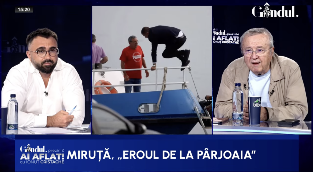 Ion Cristoiu îl asociază pe Radu Miruță cu Tudor Postelnicu.