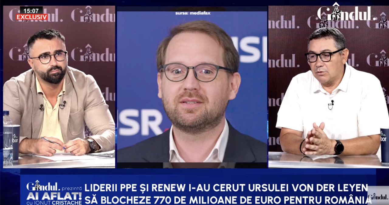 Reacție extrem de dură a lui Victor Ponta după anunțul că România ar putea pierde 770 de mil. din PNRR: „Nu mai avem stat / Fritz u*****ză pe statul român / Zice: mă doare undeva de stat, de Parlament, eu îl am pe Manfred Weber”
