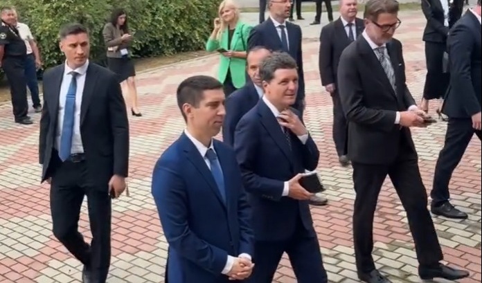 Nicușor Dan a ajuns la Cahul, înainte de întâlnirea cu Maia Sandu, la Chișinău. Programul vizitei președintelui