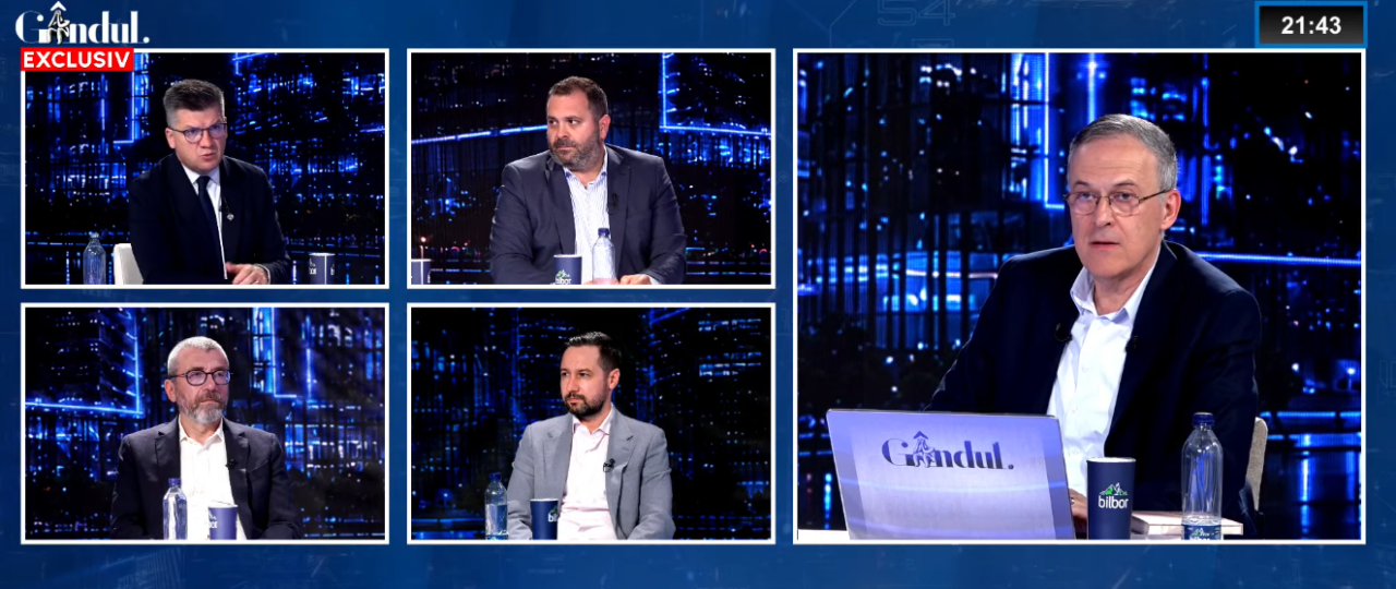 Ciprian Văcaru de la PSD și Cezar Drăgoescu de la USR s-au certat pe tema deficitului în emisiunea Subiectul Zilei