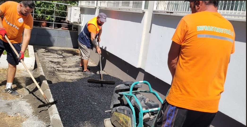 (P) Infrastructură S5. Lucrări în incinta Școlii Gimnaziale nr. 131, în vederea îmbunătățirii condițiilor de siguranță și confort