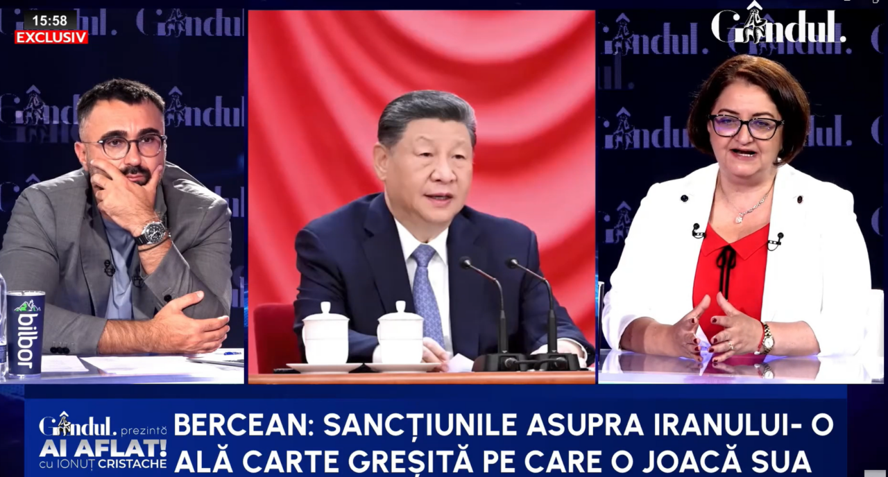 Cine profită de criza din Orientul Mijlociu? Ioana Constantin-Bercean: China este principala câștigătoare a războiului din Iran