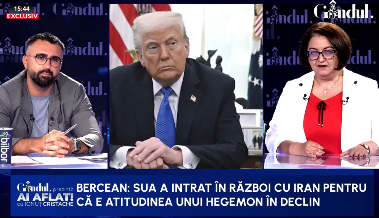Trump, împăratul e gol. Ioana Constantin-Bercean: America a intrat în războiul din Iran ca un hegemon în declin