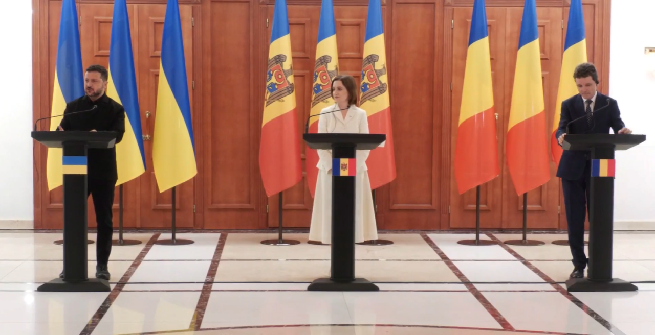 Nicușor Dan anunță consolidarea alianței cu R. Moldova și Ucraina. Ce s-a discutat în spatele ușilor închise cu Maia Sandu și Zelenski