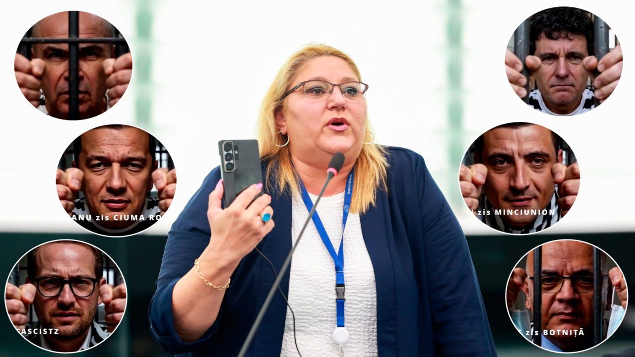 Într-un clip creat de AI, Diana Şoşoacă este gardian într-un penitenciar în care se află Bolojan, Nicuşor Dan şi lideri de partide