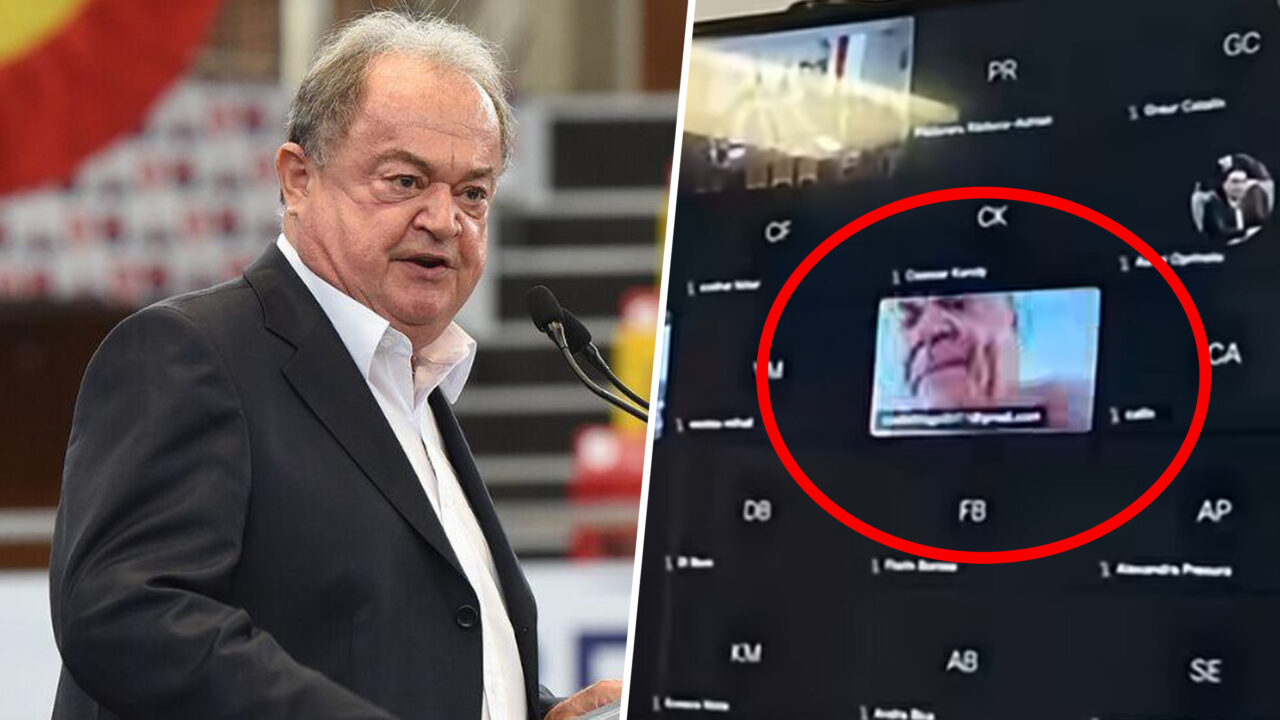 Vasile Blaga a apărut dezbrăcat în fața colegilor, în timpul dezbaterilor despre împușcarea urșilor, în Parlament. Apariția i-a scandalizat pe parlamentari