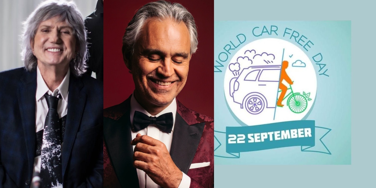 22 Septembrie, calendarul zilei: David Coverdale împlinește 75 de ani, Andrea Bocelli 68. Ziua Europeană fără mașini