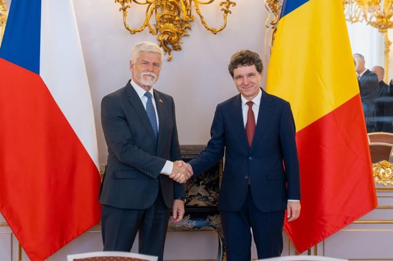Nicușor Dan a discutat cu președintele Cehiei despre consolidarea securității pe flancul Estic, în contextul amenințării Federației Ruse