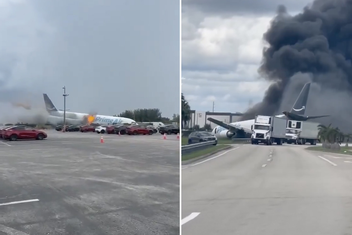 Primele indicii după tragedia aviatică din Miami în care cinci oameni au murit. Cutia neagră a Boeingului cargo pentru Amazon, recuperată