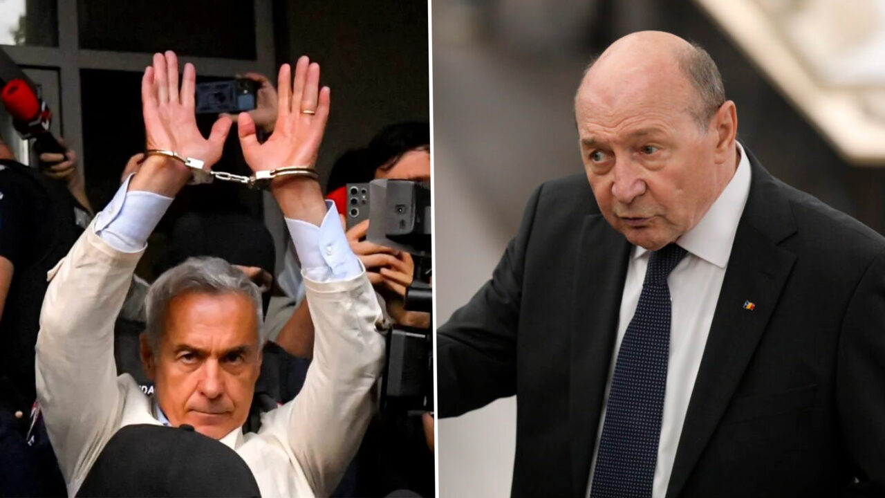 Băsescu sare în apărarea lui Georgescu, după imaginile cu el încătușat: „De ce trebuie să pui cătușe? Ăsta nu e un tip care să dea în cap!”