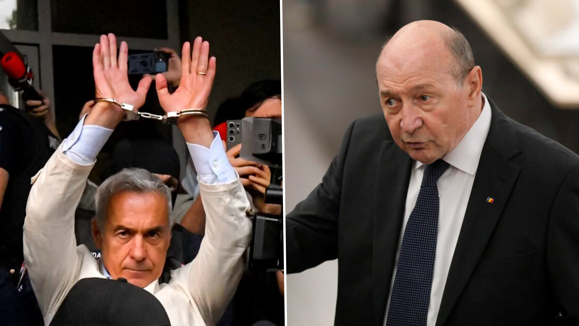 Traian Băsescu sare în apărarea lui Călin Georgescu, la scurt timp după arestare: „De ce trebuie să le pui cătușe la gulere albe”