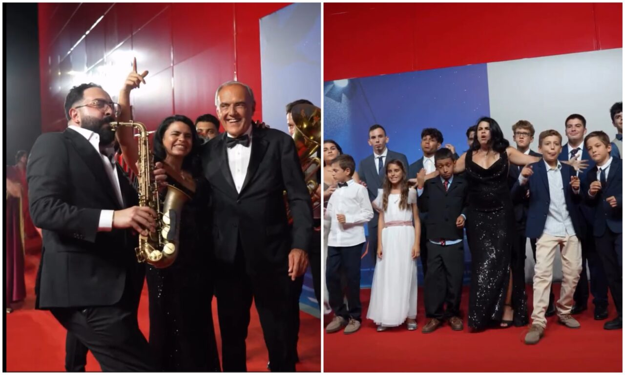 Romania strălucește la Festivalul de Film de la Veneția. Regizoarea Alina Șerban a adus un taraf pe covorul roșu și a dansat alături de actori