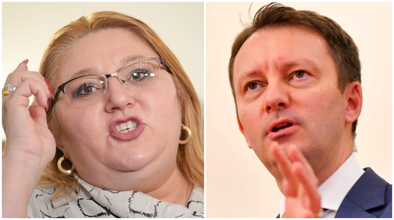 Diana Șoșoacă a urlat la Siegfried Mureșan pe holurile Parlamentului în ziua votului de învestitură