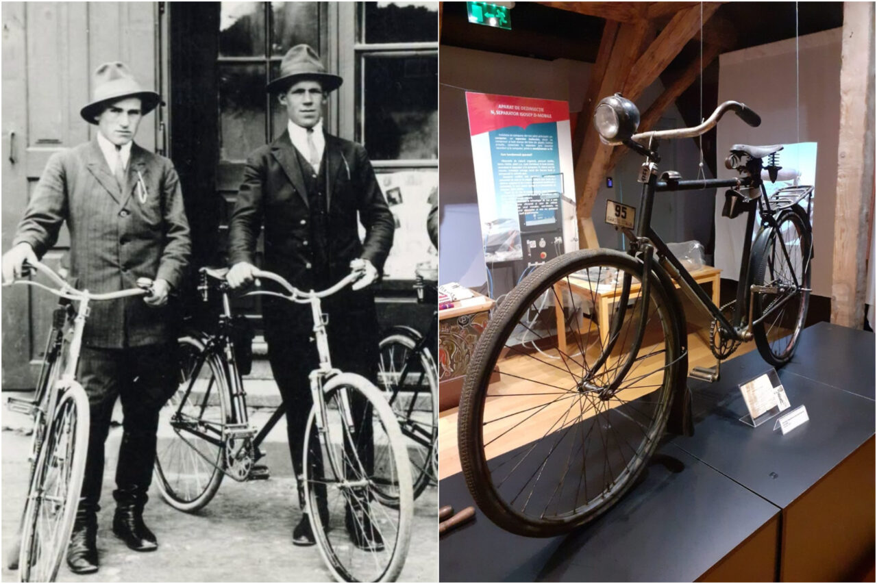 Taxă de 100 de lei pentru bicicliști în „Orașul Stalin”. Cum se circula în haină de gală, cu plăcuță de înmatriculare, în Brașovul de altădată