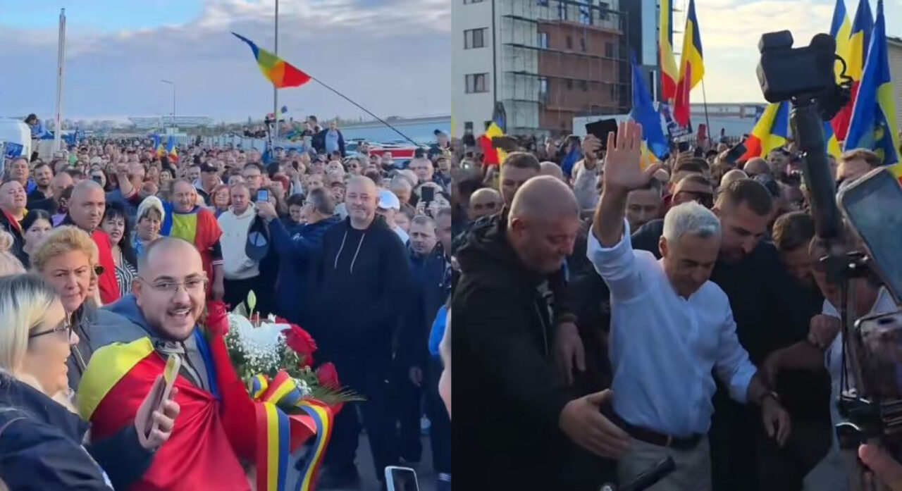 Călin Georgescu, discurs în fața mulțimii la Oradea: „Eu sunt într-o lucrare, voi sunteți puterea”