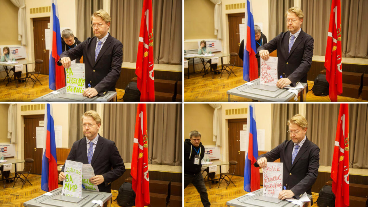 Liderul partidului „Iabloko” a votat pentru „pace” și „o viață fără teamă” la alegerile parlamentare din Rusia. Prin ce portiță legală mai pot fi votați membrii formațiunii interzise de Kremlin