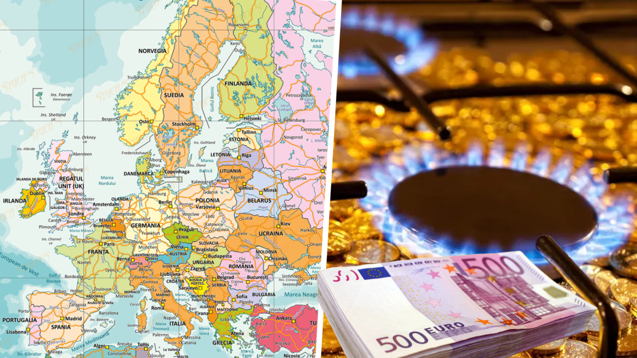 Prețul gazelor naturale în Europa depășește 1.000 de dolari pentru prima dată din decembrie 2022